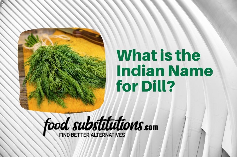 Indian Name for Dill