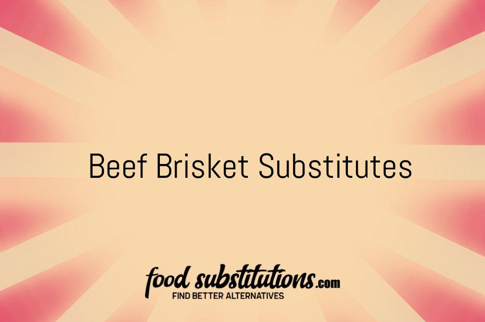 Beef Brisket Substitutes