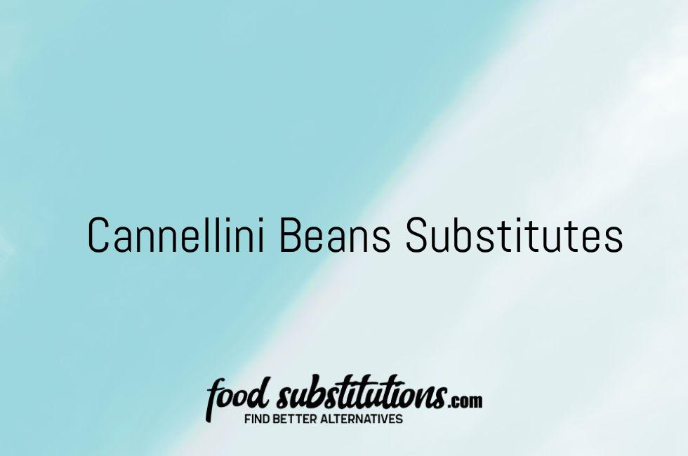 Cannellini Bean Substitute – Replacements And Alternatives
