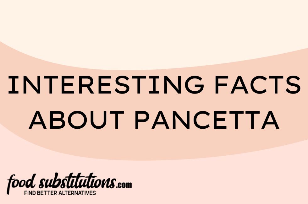 Pancetta Facts
