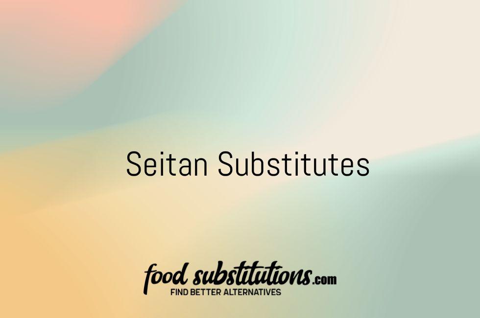 Seitan Substitutes