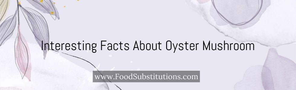 Interesting Facts About Oyster Mushroom