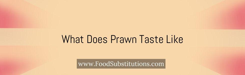 What Does Prawn Taste Like