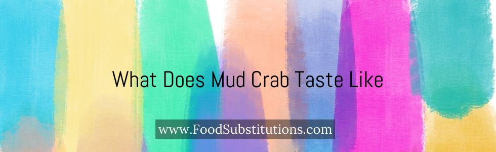 What Does Mud Crab Taste Like